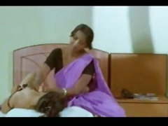 Bollywood sizzling oil massage from B-grade movie